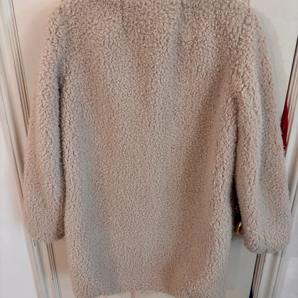 Wilfred teddy coat mid length clasp close - Picture 4 of 4